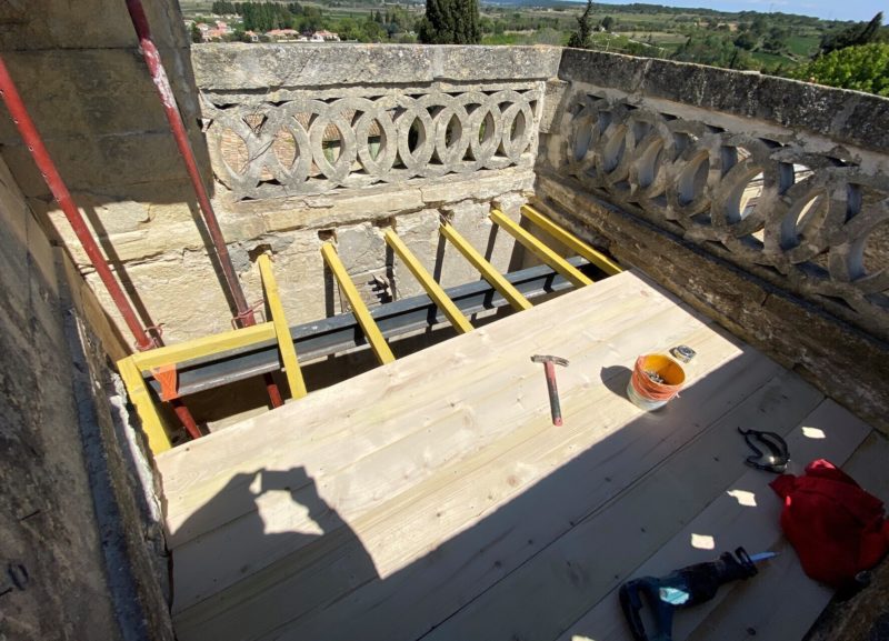 harpente - Aigues-Vives. Réparation de toiture traditionnelle par LLH Construction